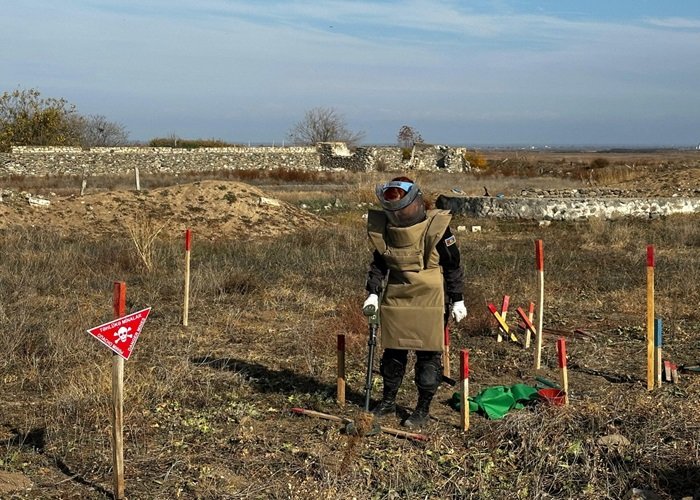 Azad edilmiş ərazilərdə ötən ay zərərsizləşdirilən minaların sayı açıqlanıb