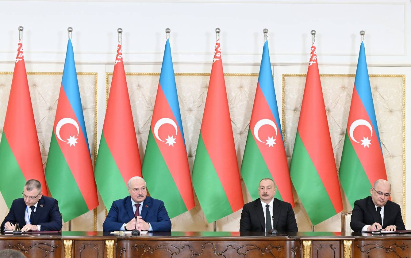 Azərbaycan-Belarus sənədləri imzalanıb -