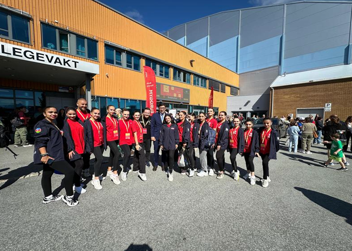 Azərbaycan gimnastları Portuqaliyadakı beynəlxalq yarışda 11 medal qazanıblar