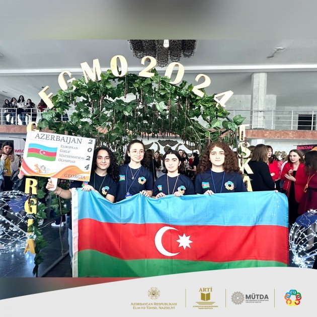 Azərbaycan məktəbliləri Avropa Qızlar Riyaziyyat Olimpiadasında uğurla çıxış ediblər