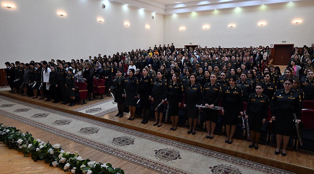 Azərbaycan Ordusunda Beynəlxalq Qadınlar Günü münasibətilə silsilə tədbirlər keçirilib -