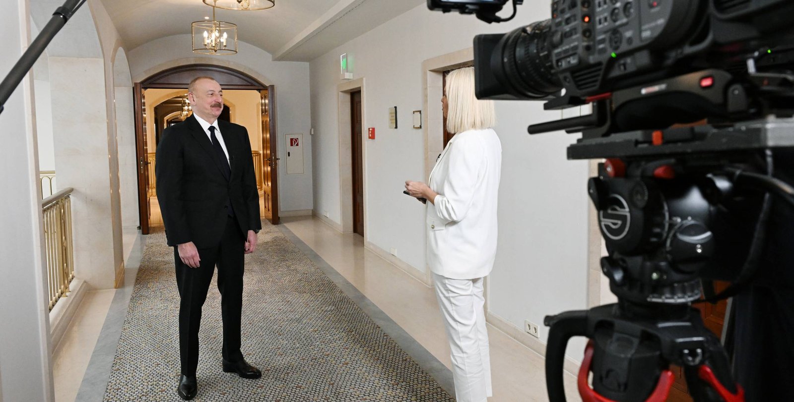Azərbaycan Prezidenti İlham Əliyev “Euronews” televiziyasına müsahibə verib -