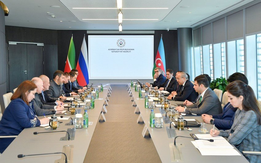 Azərbaycan Tatarıstanla iqtisadi tərəfdaşlığının inkişaf istiqamətlərini müzakirə edib -