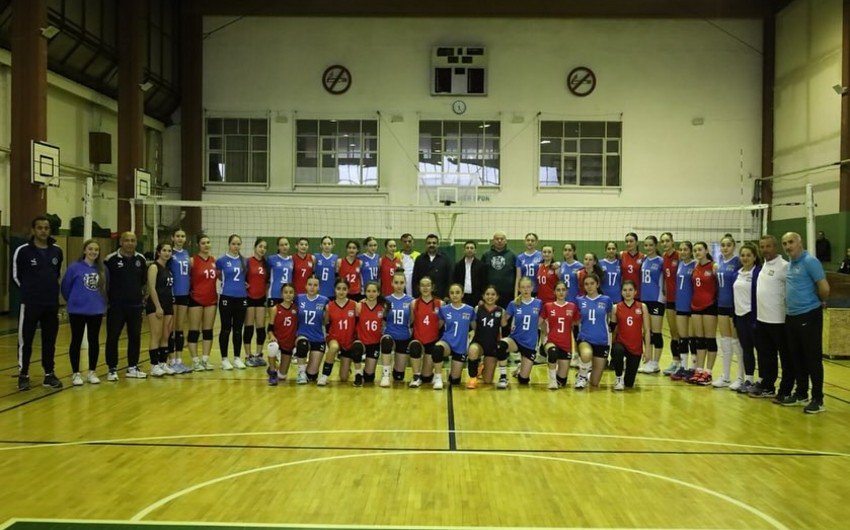 Azərbaycanın qızlardan ibarət voleybol millisi "Kardeşlik" turnirində ikinci olub