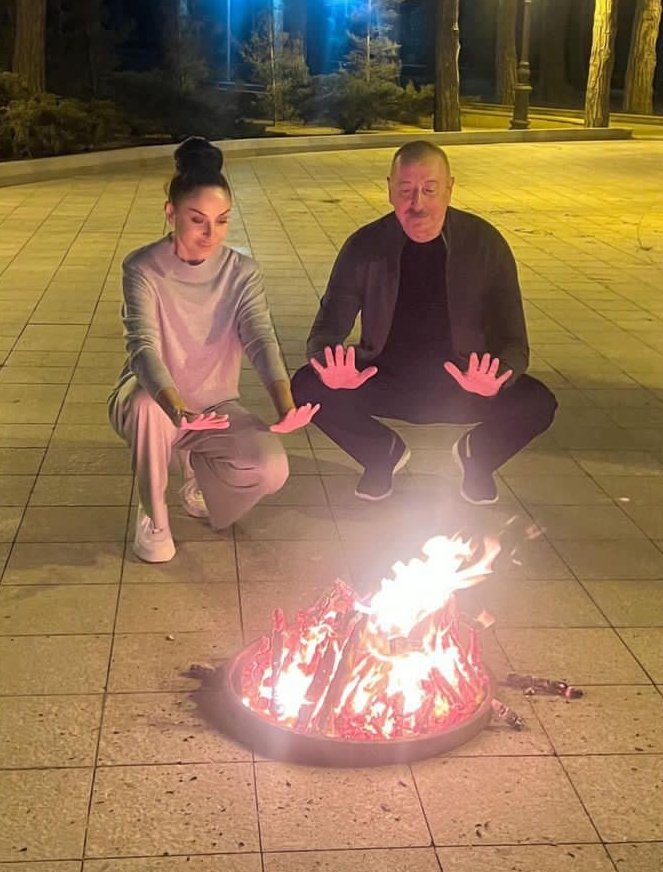 Birinci vitse-prezident Mehriban Əliyeva Od Çərşənbəsi ilə bağlı paylaşım edib -