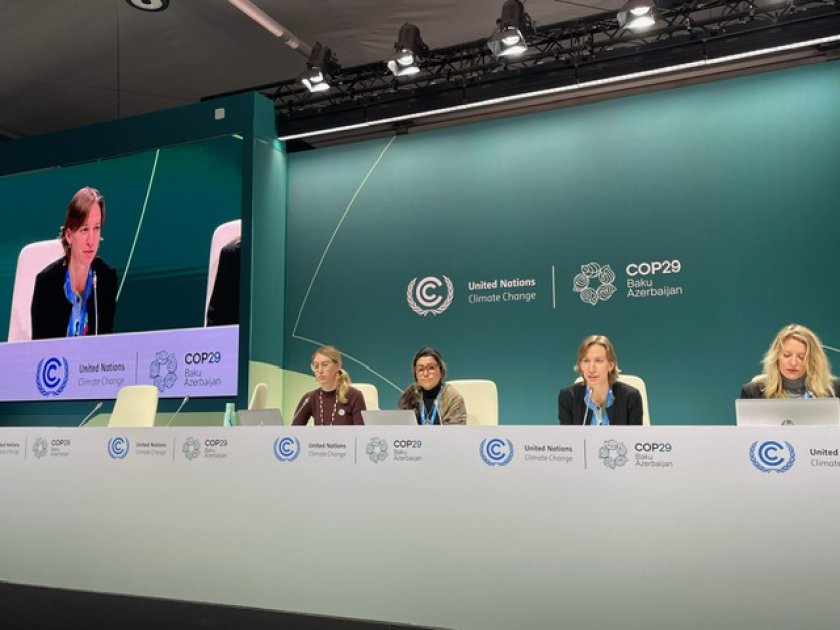 COP29 platformasında mətbuat konfransları keçirilib