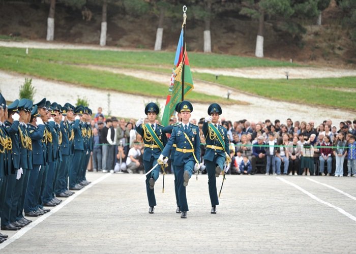 Dövlət Sərhəd Xidməti kursantlarının andiçmə mərasimi keçirilib -