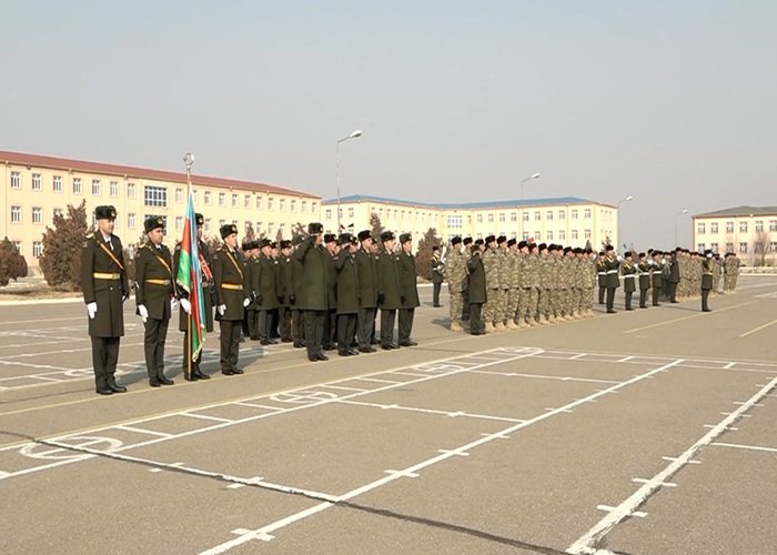 Əlahiddə Ümumqoşun Orduda buraxılış mərasimi keçirilib -