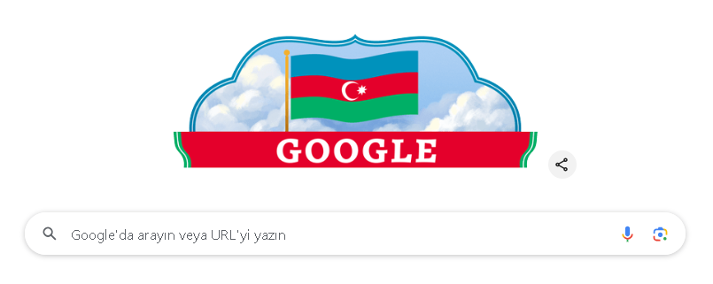 “Google” Azərbaycanın Müstəqilliyinin Bərpası Gününə "dudl" həsr edib