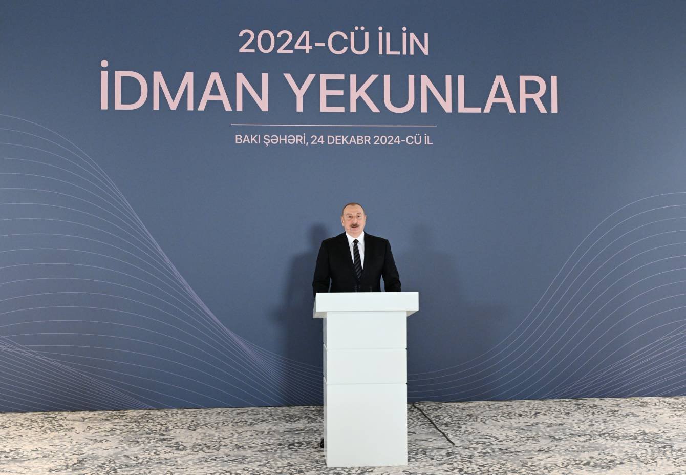 İlham Əliyev 2024-cü ilin idman yekunlarına həsr olunan mərasimdə iştirak edib -