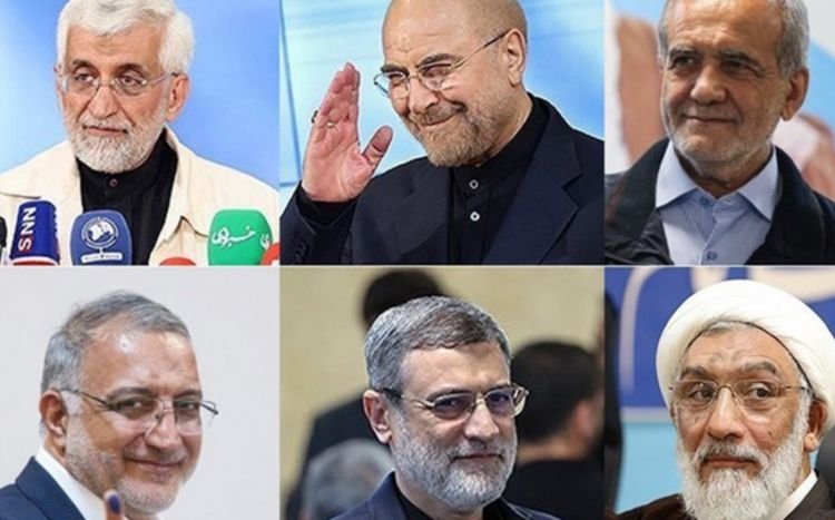 İranda 6 siyasətçinin ölkə prezidenti postuna namizədliyi təsdiqlənib