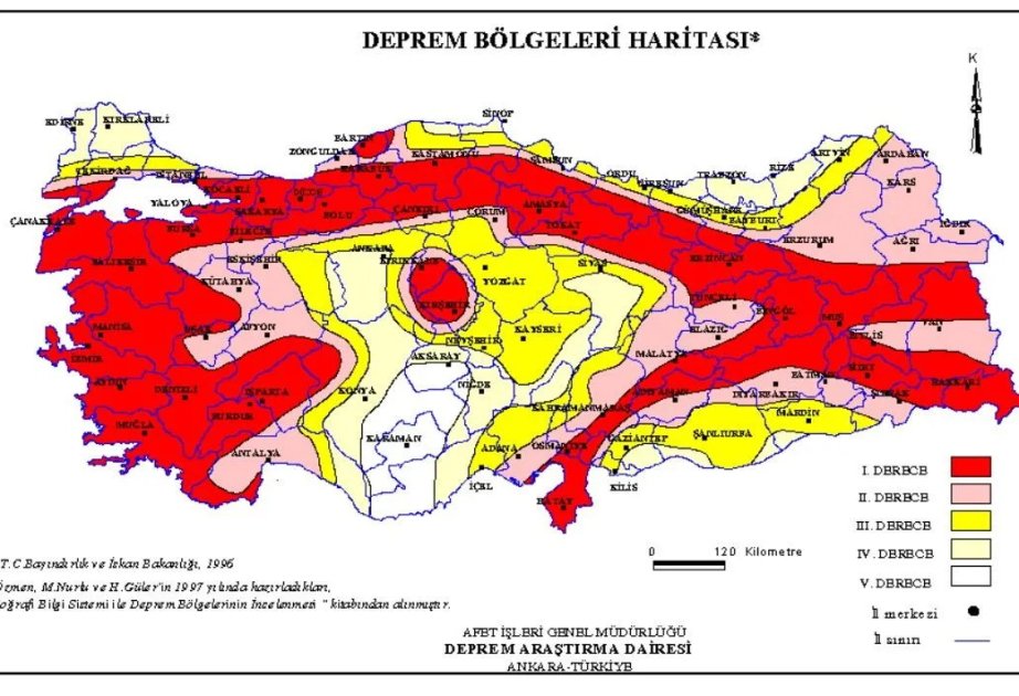 Malatya zəlzələsindən sonra Türkiyənin seysmik risk xəritəsi yenilənib