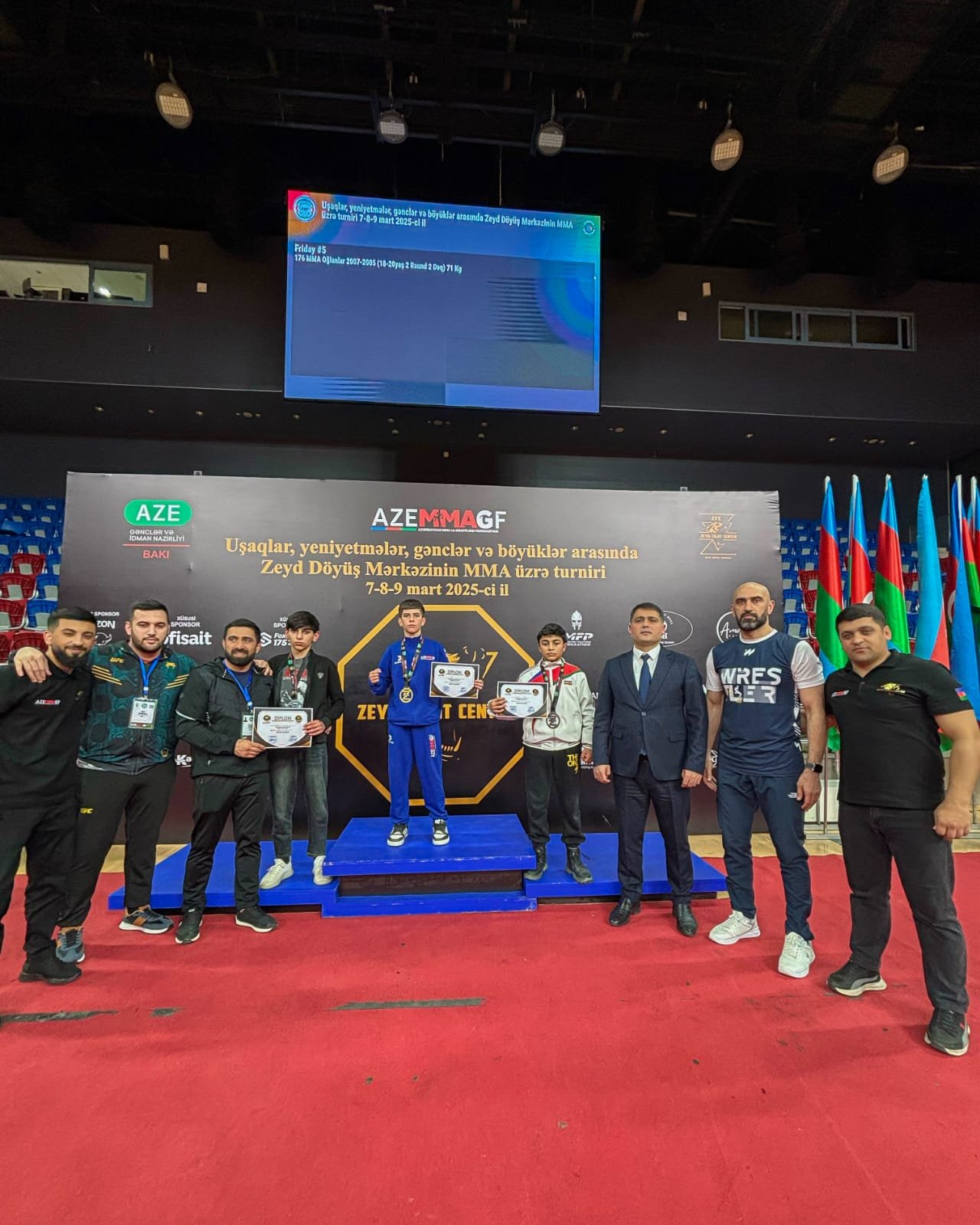 Naxçıvan idmançıları Bakıda keçirilən MMA turnirində uğurla çıxış ediblər -