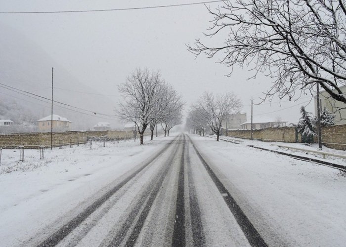 Naxçıvanda 8°-dək şaxta olub