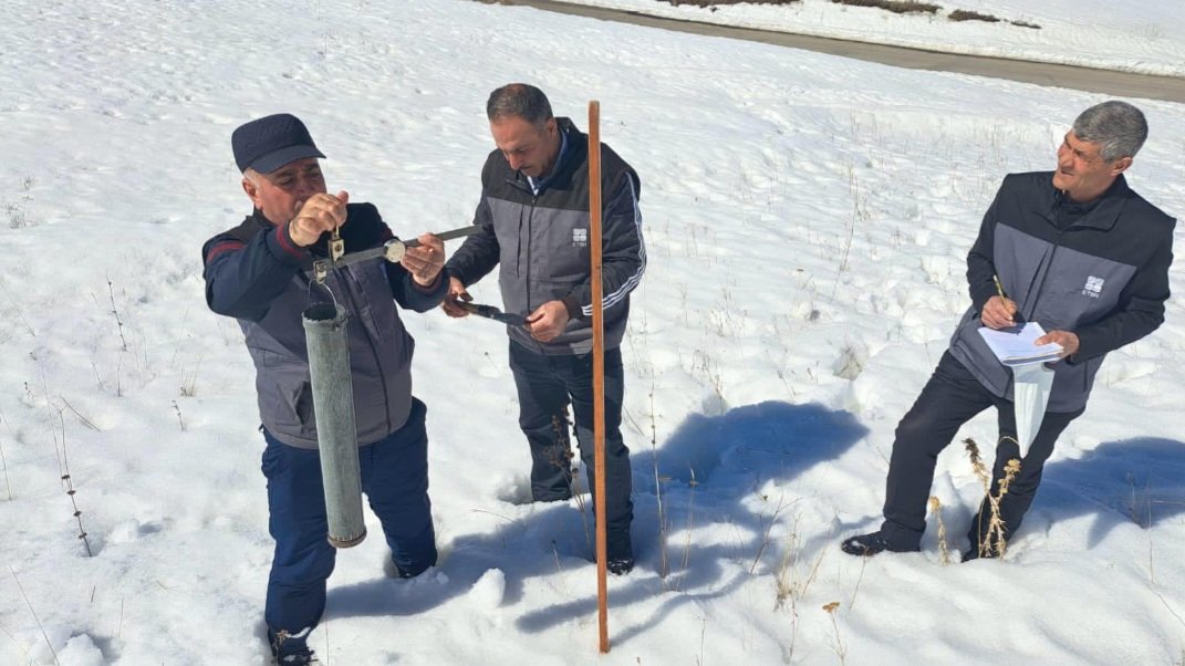 Naxçıvanda qarölçmə işləri davam edir