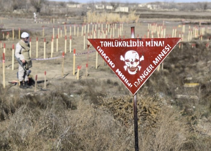 Ötən həftə zərərsizləşdirilən minaların sayı açıqlandı