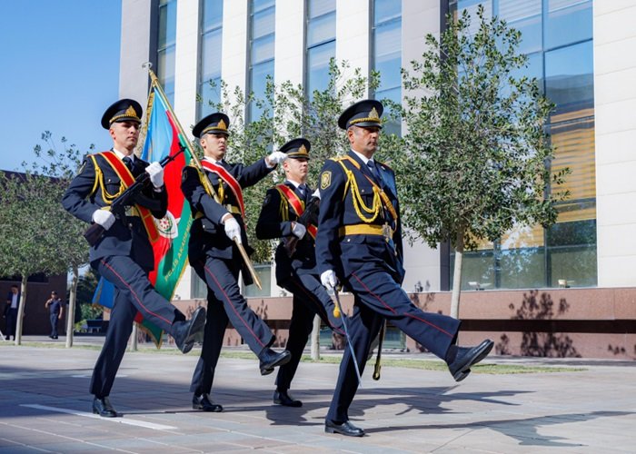 Polis Akademiyasında Bilik günü və andiçmə mərasimi keçirilib -