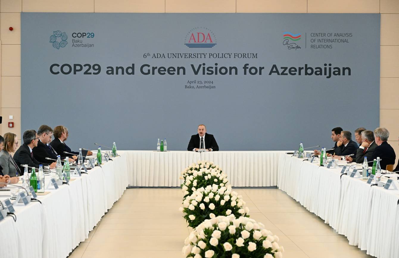 Prezident: COP29-dan əvvəl Azərbaycan ilə Ermənistan arasında ən azı baza prinsipləri üzrə razılığa gəlmək tam real görünür
