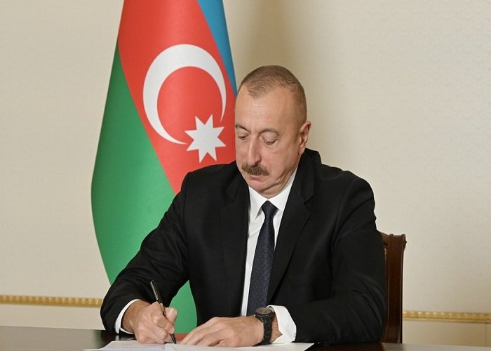 Prezident İlham Əliyev Azərbaycanla Qazaxıstan arasındakı iki sənədi təsdiqləyib
