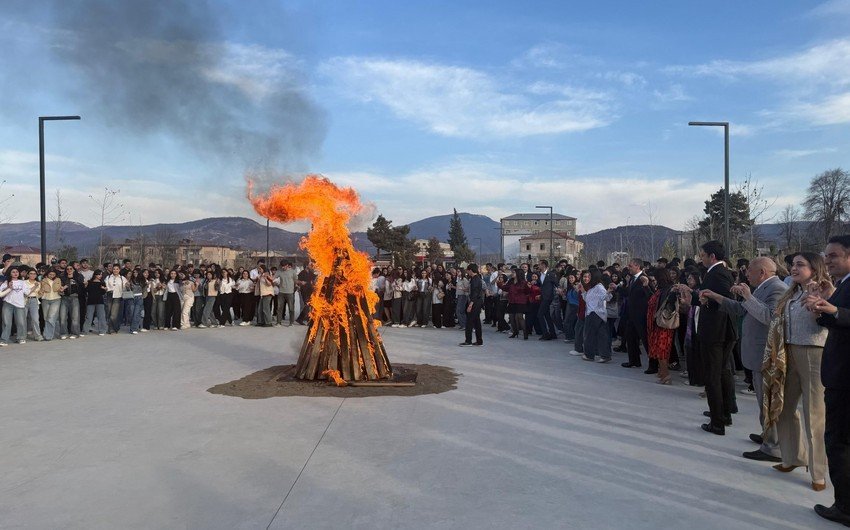 Qarabağ Universitetində Novruz bayramı münasibətilə tədbir və konsert proqamı təşkil edilib