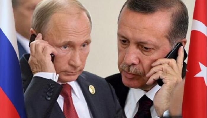 Rəcəb Tayyib Ərdoğan Vladimir Putinlə telefonla danışıb