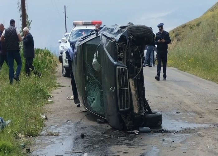 Şahbuz rayonunda ağır yol-nəqliyyat hadisəsi baş verib, 4 nəfər xəsarət alıb -