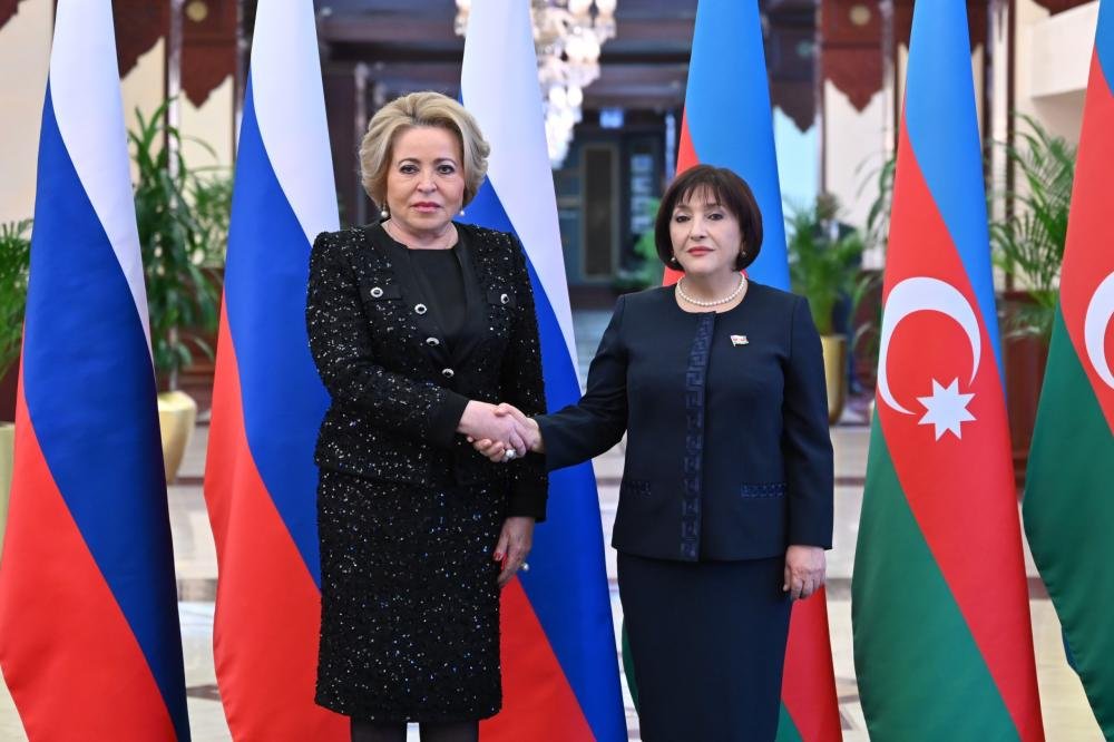 Sahibə Qafarova Valentina Matviyenko ilə görüşüb