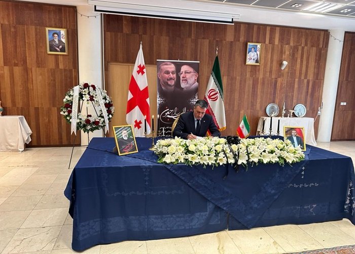 Səfir Faiq Quliyev İranın Gürcüstandakı səfirliyini ziyarət edərək başsağlığı verib