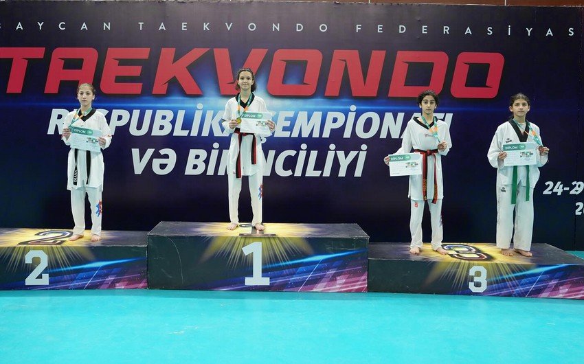 Taekvondo üzrə Azərbaycan çempionatı və birinciliyinin qalibləri müəyyənləşib