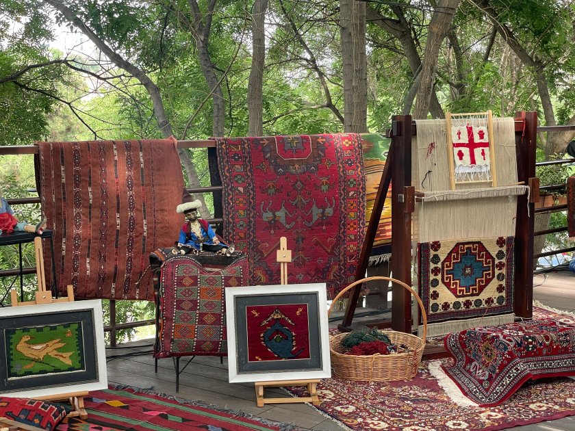 Tbilisidə keçirilən festivalda Azərbaycan guşəsi açılıb
