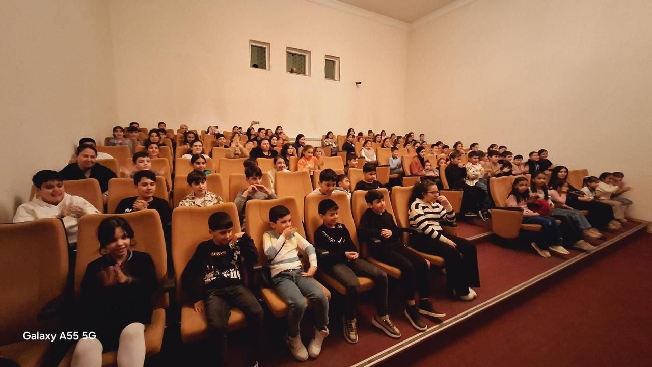 Uşaqlar üçün teatr tamaşası təşkil olunub -