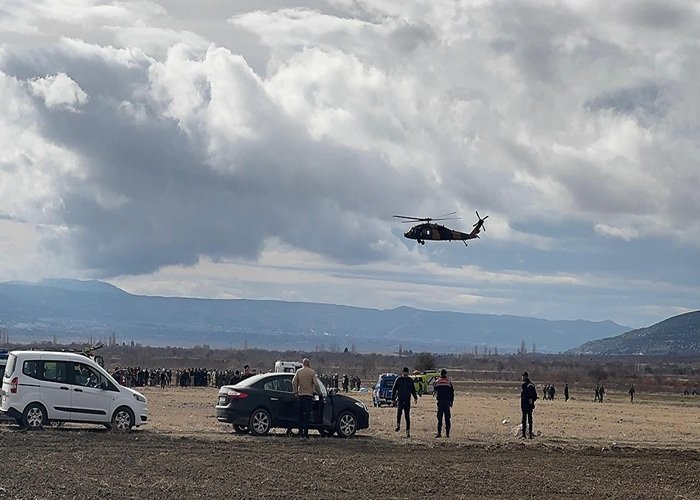 Türkiyədə hərbi helikopter qəzaya uğrayıb -