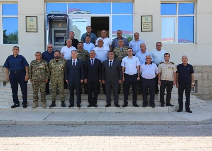 “Vətən Bağı” ST İB Naxçıvanda altıncı təlimini keçirib -