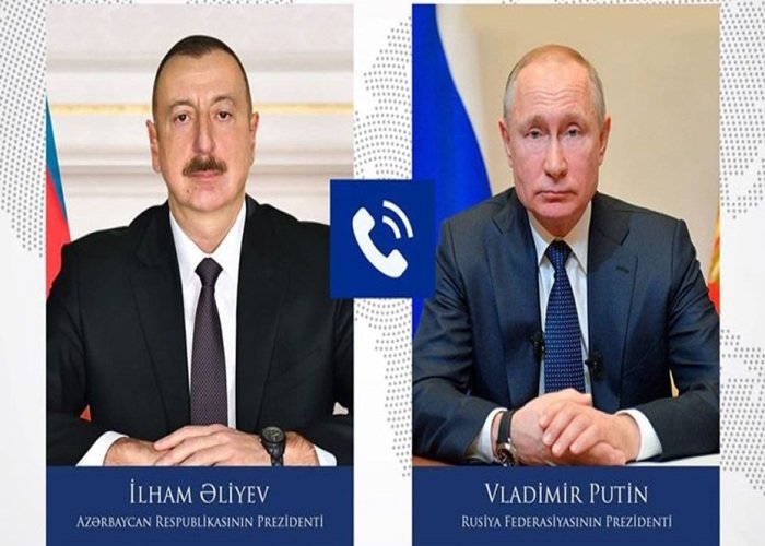 Vladimir Putin İlham Əliyevə zəng edib